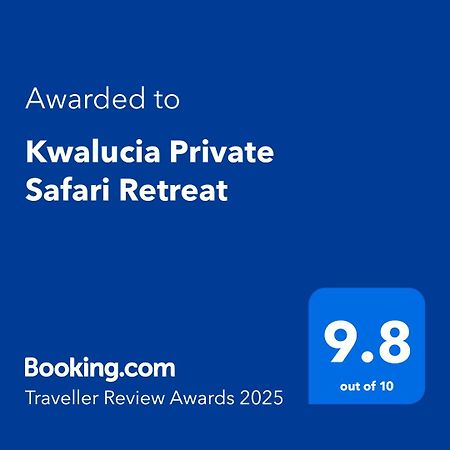 מלון Saint Lucia Estuary Kwalucia Private Safari Retreat מראה חיצוני תמונה